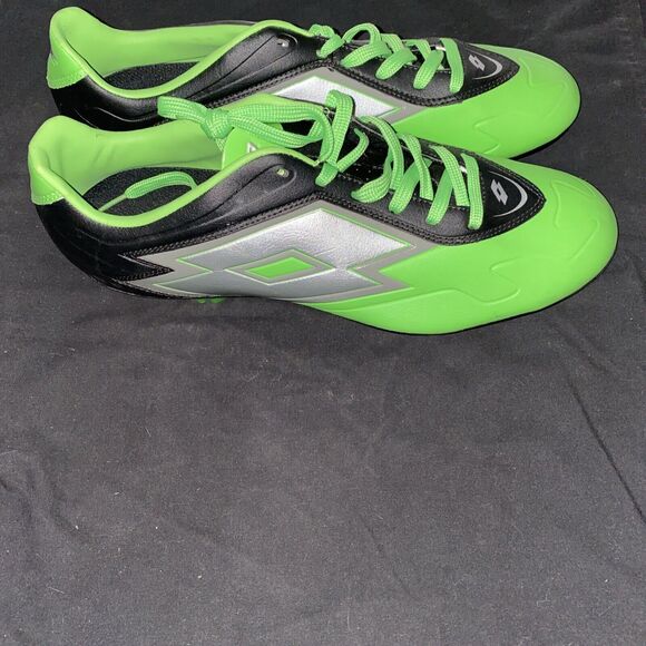 LOTTO ZHERO GRAVITY V 700 FG - FLUORESCENT MINT/BLACK Size 12 - Picture 3 of 4